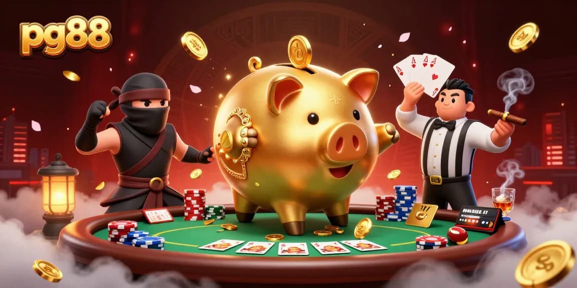 Experience thrilling gaming adventures at pg88, featuring exciting poker elements and dynamic characters.