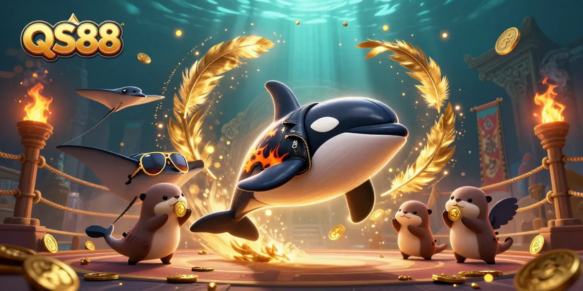 Experience thrilling action and winning moments at QS88 with vibrant sea creatures amidst dynamic betting elements.