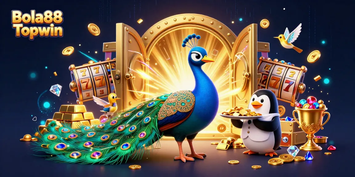 Bola88 Topwin offers players a vivid slot experience with vibrant, 3D animated characters and treasures.
