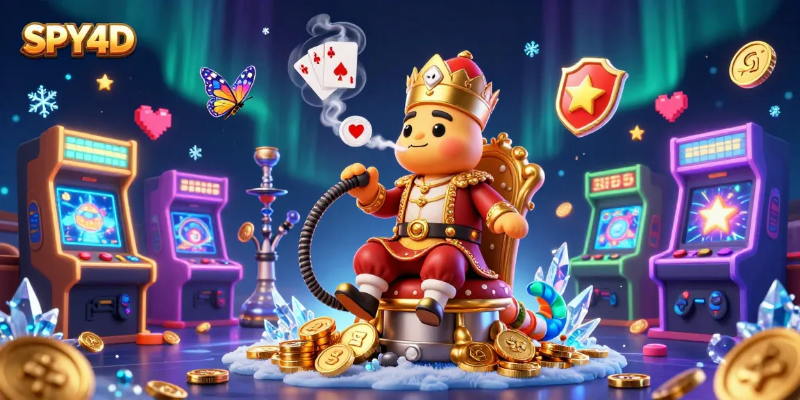 Manfaatkan peluang besar di SPY4D, menampilkan karakter menarik dan elemen permainan menarik dalam gambar kasino.