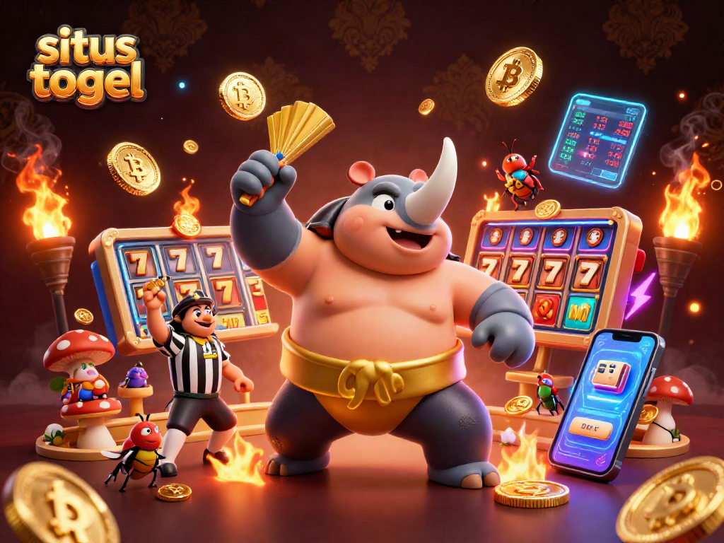 Memanfaatkan kesempatan besar dalam situs togel dengan karakter unik dalam ilustrasi kasino 3D yang megah.