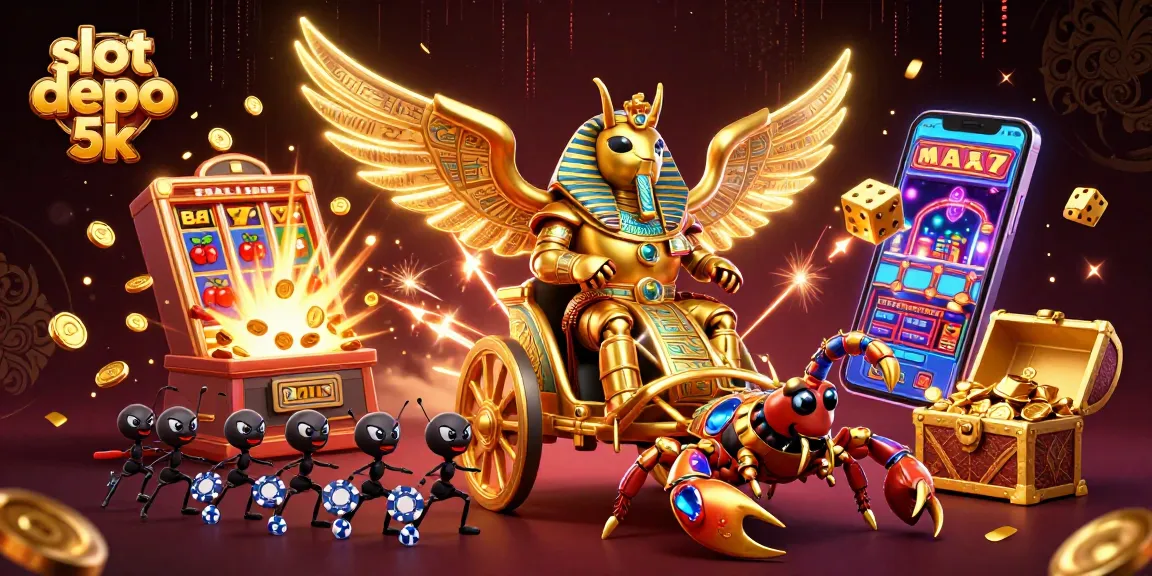 Menangkan jackpot dengan slot depo 5k di agen terpercaya dengan slot gacor!