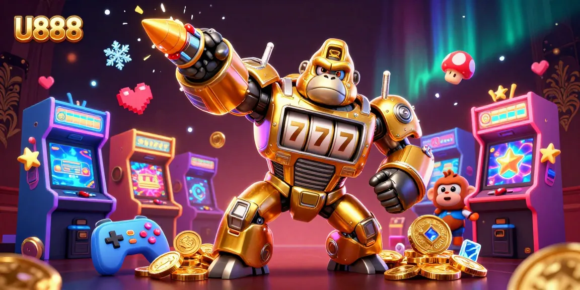 Experience thrilling wins at U888 with dynamic gaming elements and colorful arcade action.