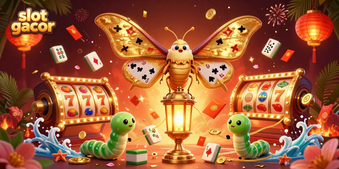Experience the thrill of slot gacor with vibrant casino illustrations featuring spectacular winnings.