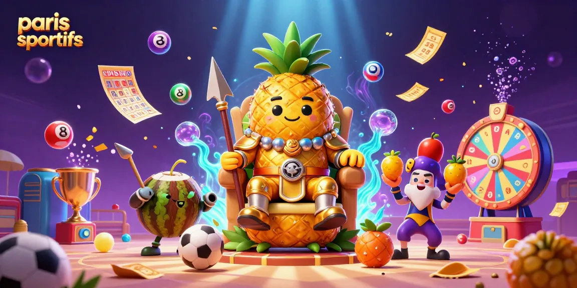 Pariez sur vos paris sportifs avec ces personnages animés et des éléments de jeu vibrants.