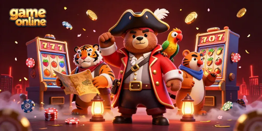 Engage with thrilling game online experiences featuring vibrant characters and casino elements.