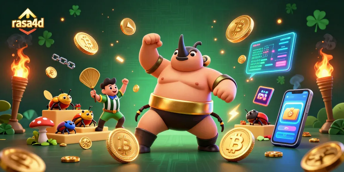 rasa4d menginstal suasana kasino yang meriah dengan pertarungan kekuatan dari juara kumbang di arena.
