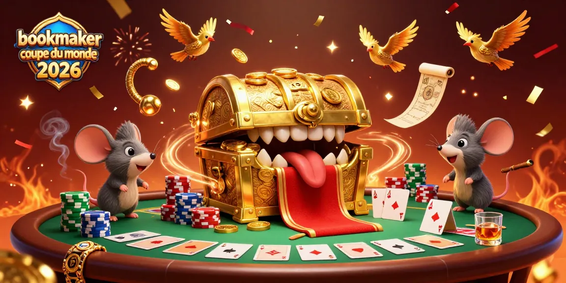 Placer vos paris avec compétitivité sur bookmaker coupe du monde 2026 lors d'une illustration colorée de jeux de casino.