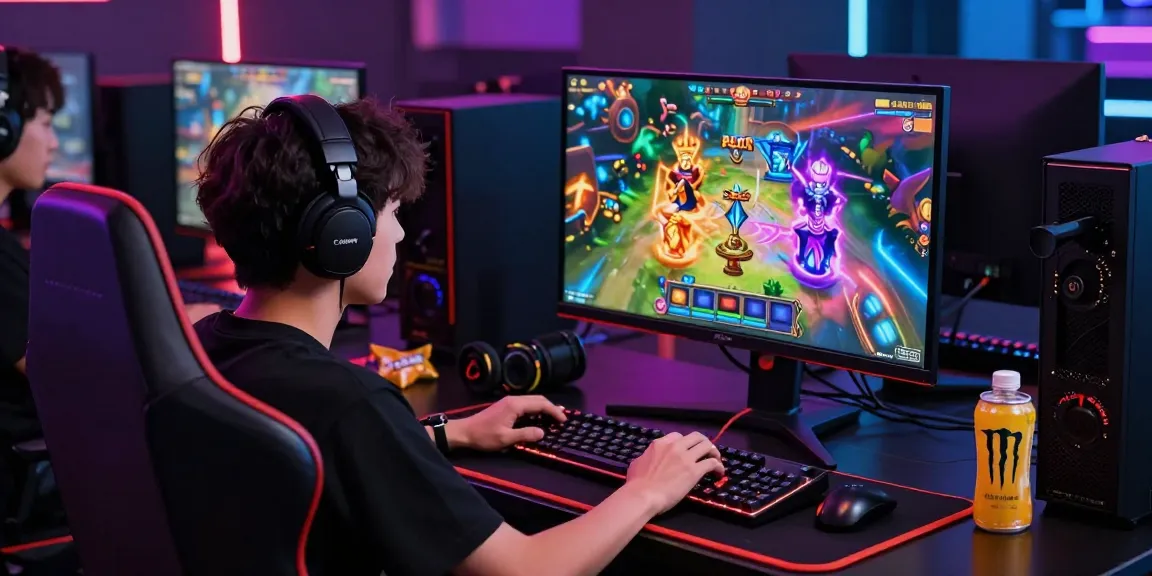 Exciting slot raja gaming scene with vibrant graphics and player engagement.