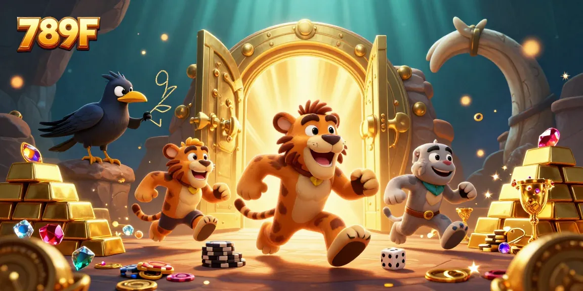 Experience thrilling wins at 789F with exciting casino games amidst treasure and adventure.
