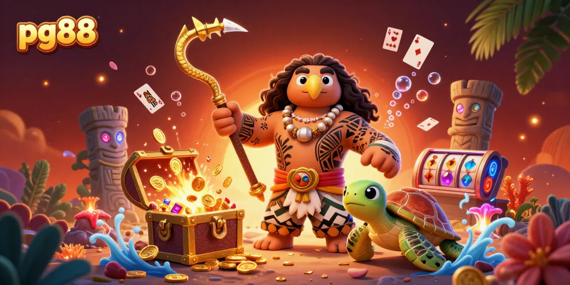 Experience winning with pg88's vibrant casino scene featuring diverse elements and exciting gameplay.