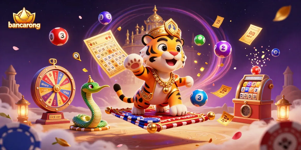 Engage in thrilling gameplay with bancarong, featuring a vibrant casino scene.
