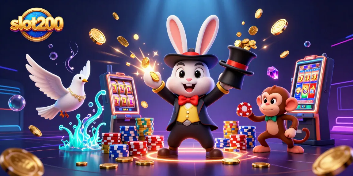 Menangkan jackpot di slot200 dengan karakter yang menghibur dan banyak koin emas yang berkilauan.
