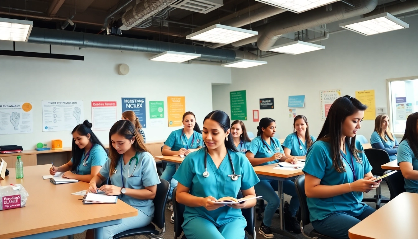 Students thrive in the supportive environment of a Houston Trusted NCLEX review center, enhancing their nursing skills.