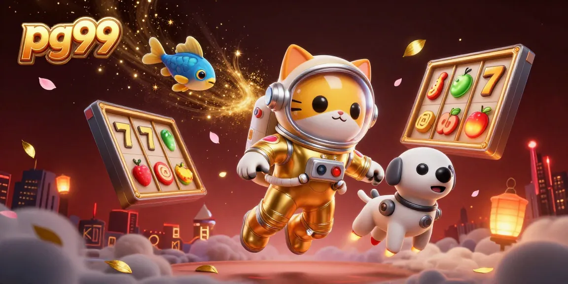 Spin the reels and win big with pg99 in an exciting 3D cosmic casino adventure!