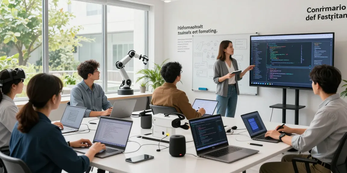 Team collaborating at https://www.bdtjl.app/ in a bright tech workspace, showcasing innovation and creativity.