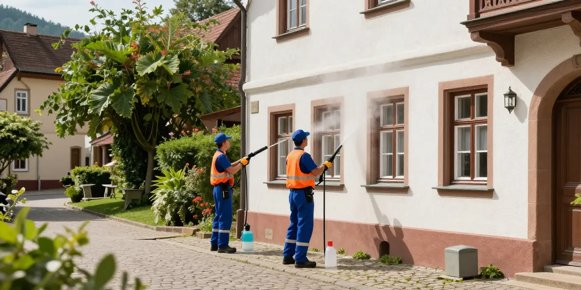 Reinigung Wolfhagen - professionelle Fassadenreinigung in historischem Ambiente