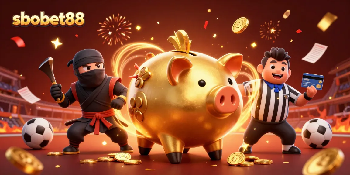 Experience the thrill of sbobet88 sports betting with an action-packed scene featuring dynamic characters.