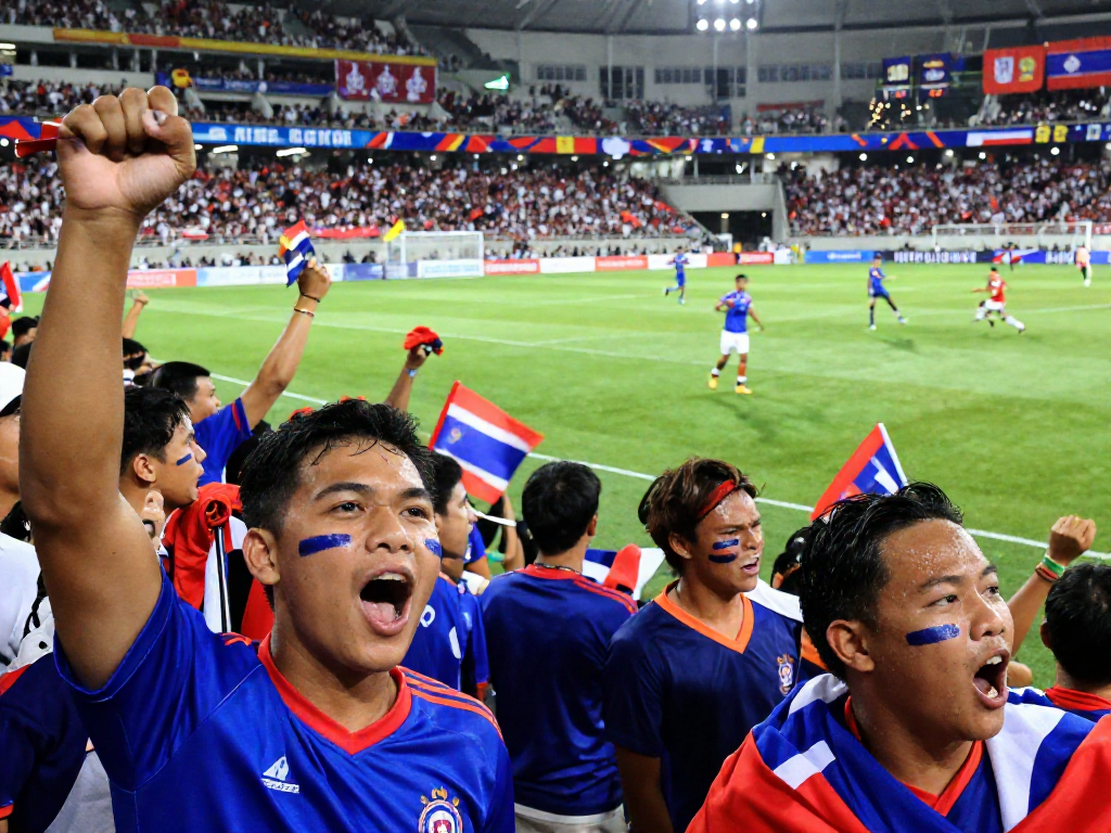 แฟนบอลไทยตื่นเต้นกับการแทงบอลโลกนัดชิงในสนามกีฬาที่เต็มไปด้วยบรรยากาศของการแข่งขัน