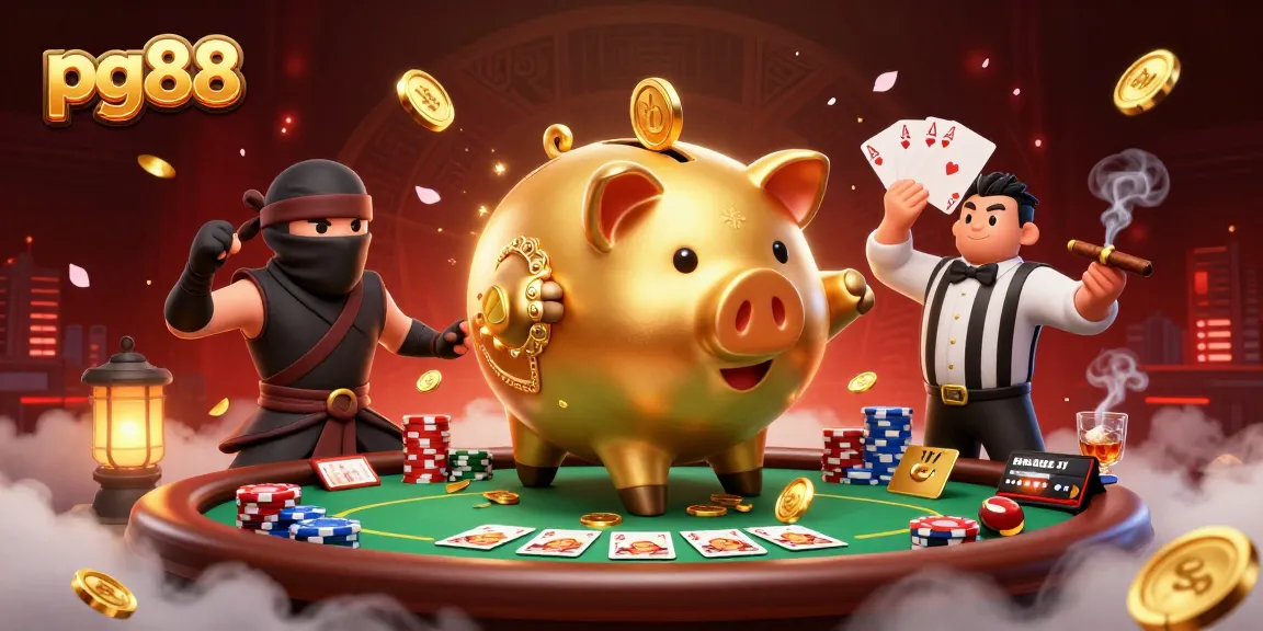 Experience thrilling gaming adventures at pg88, featuring exciting poker elements and dynamic characters.