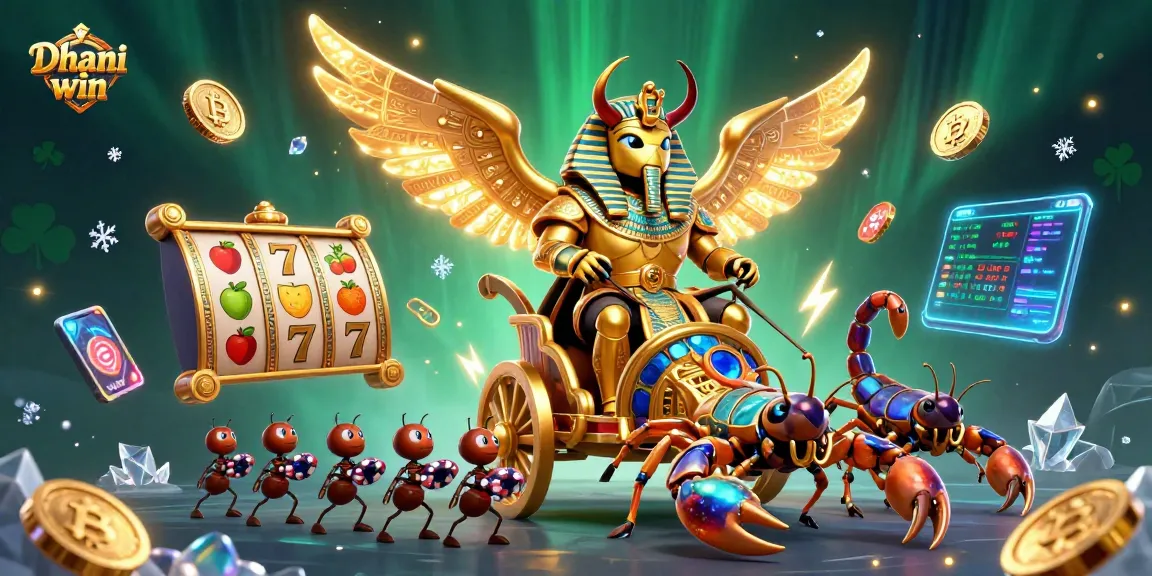 Experience thrilling gameplay on Dhani win with vibrant slots and poker action amid stunning visuals.