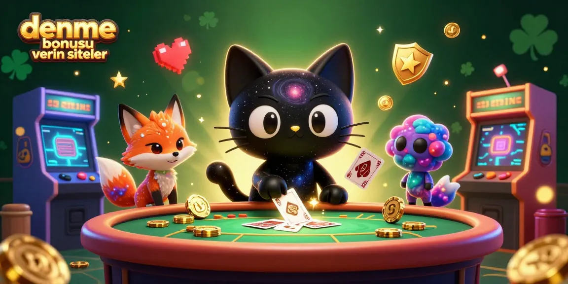 Experience the thrill with deneme bonusu veren siteler, featuring vibrant cosmic casino connections.