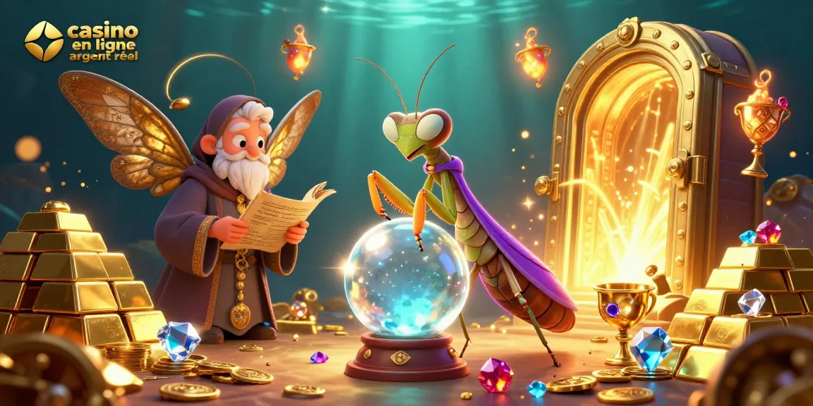 Plongez dans l'univers du casino en ligne argent réel avec des personnages captivants et des trésors scintillants.
