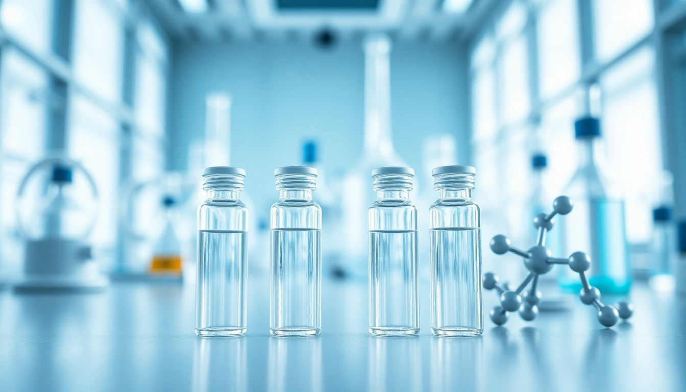 Enhance your understanding of online peptides through detailed research in a professional lab setting.