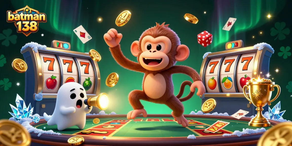 Engage in exciting gameplay with batman138 featuring a lively casino scene and vibrant elements.